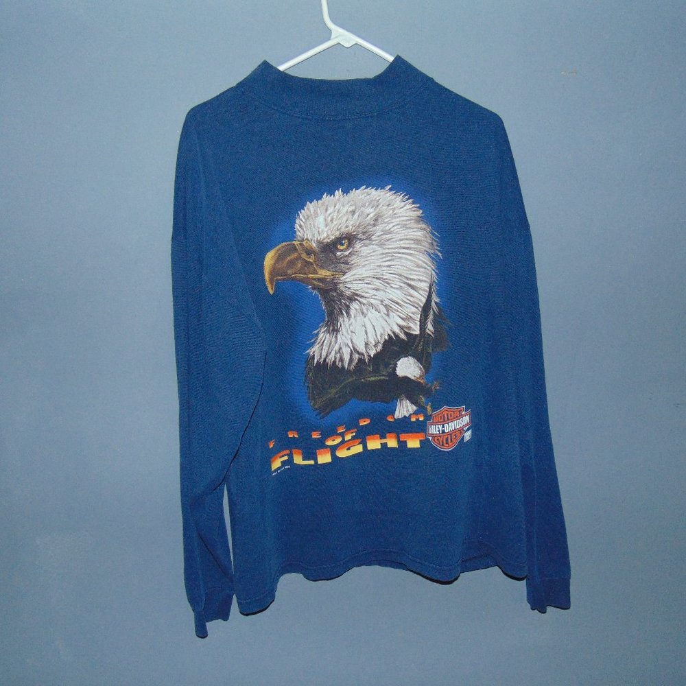 Vintage Harley Davidson Long Sleeve Shirt